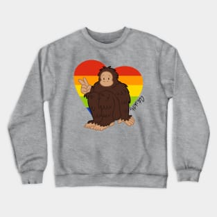 [Pride Cryptids] Bigfoot Crewneck Sweatshirt